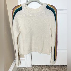 altar'd state rainbow stripe sweater